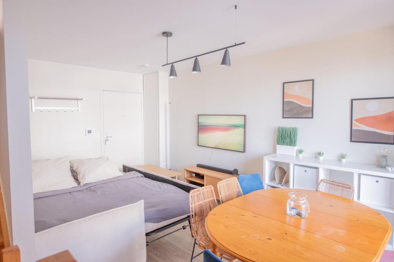 Апартаменти Machouart Le Duplex -Parking Gratuit Equipee Commodites- Обервільє Екстер'єр фото